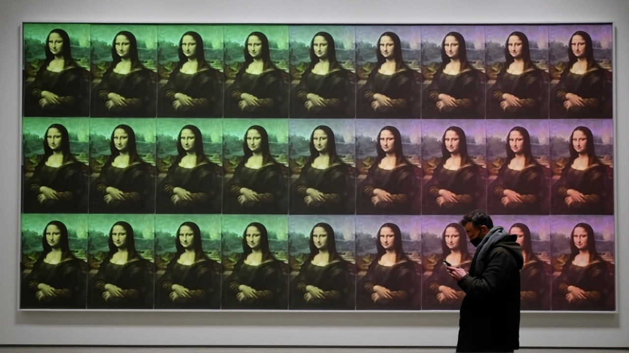Rare Mineral Plumbonacrite Found in Mona Lisa Paint Layers